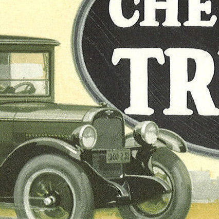1927-1928 Chevy Capitol 1/2 Ton Truck Radiator