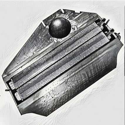 Ford 1946-1948 Fresh Air Heater Core