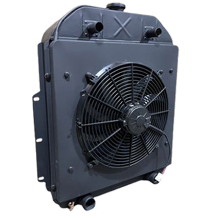 fit 1942-1952 Ford Pickup F1/F2/F3 AT 4-Row Aluminum Radiator &Shroud Fan fit 1942-1952 Ford Pickup F1/F2/F3 AT 4-Row Aluminum Radiator &Shroud Fan