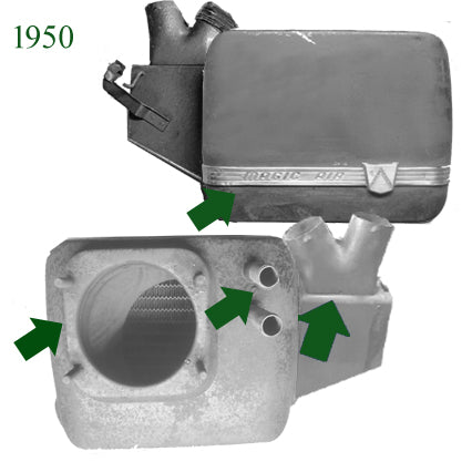Ford 1948-1950 Car Magic Air Heater Core