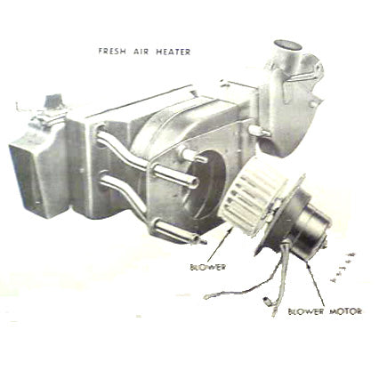 Ford 1953-1956 F-Series Heater Core