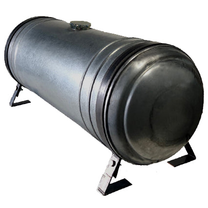 Fuel Tank - Round Steel with spun ends
