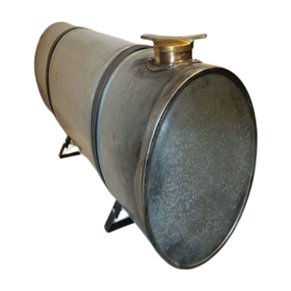 Fuel Tank - Oval shaped Steel with flat ends