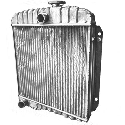 Jeep 1953-1983 M170 CJ5 CJ6 Radiator