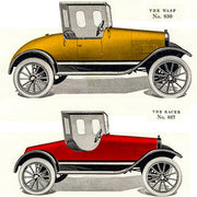 1917-1923.5 Amesbuilt Cloverleaf Model T Speedster Radiator