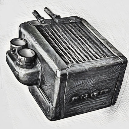 Ford 1948-1952 Standard Recirculating Heater Core