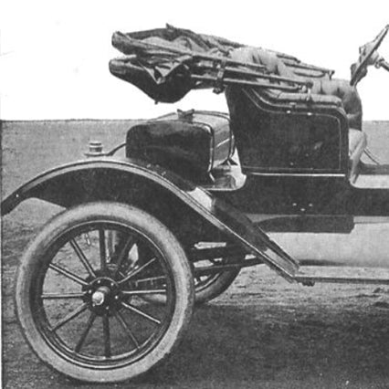 1911 Model T Torpedo square gas tank
