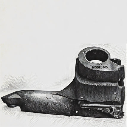 MOPAR 1955-1966 Model 700 Rear Seat Heater Core