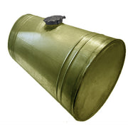 Fuel Tank - Oval shaped brass with flat ends