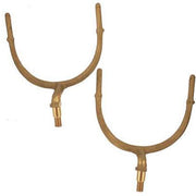 Cast Brass Headlight Brackets