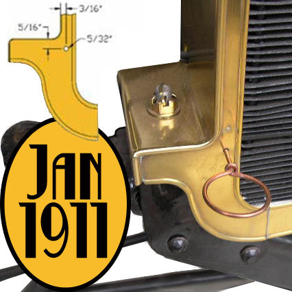 1911-1912 Model T Radiator