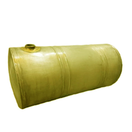 Fuel Tank - polished brass or copper - spun ends