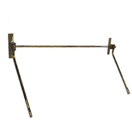 polished brass t bucket radiator support bar – The Brassworks