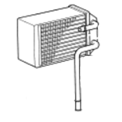 Toyota 1984-1987 Land Cruiser FJ60  Rear Heater Core