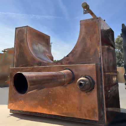 Locomobile steam car tank