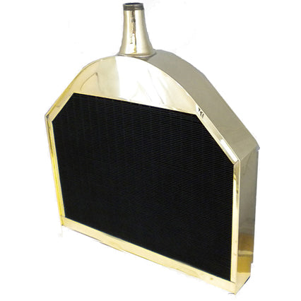Hupmobile Radiator Drawing Hupmobile Radiators Restored and Fabricated – The Brassworks