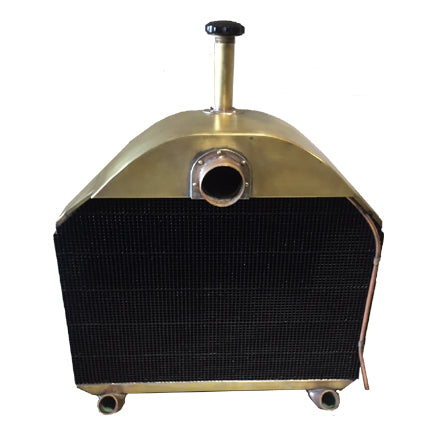 Hupmobile Radiator Drawing Hupmobile Radiators Restored and Fabricated – The Brassworks