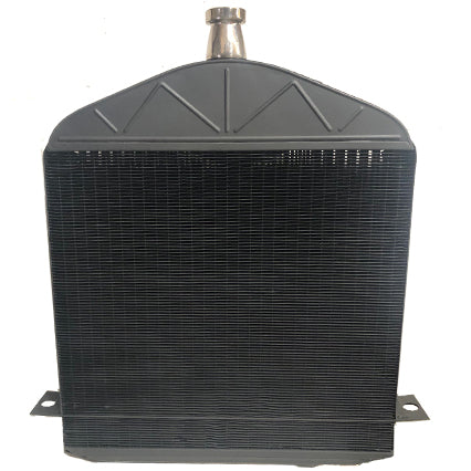 1917-1923 1/2 Model T Radiator "low" style Round tube