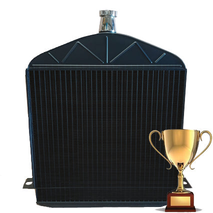 Model T Radiator Shell Low 1917-1923 1/2 Model T Radiator