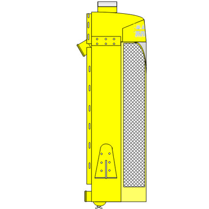 1917-1927 RAJO V-ROOOOM Model T Speedster Radiator