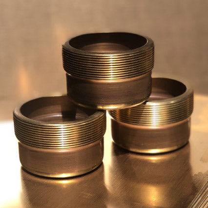 A threaded brass neck for Model A (or other uses) – The Brassworks