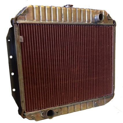 Ford V710 Radiator 1970's Ford Radiator Reproductions and Restorations – The Brassworks