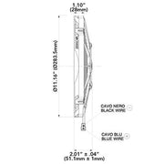 SPAL 0360 10" straight blade puller low profile 749cfm