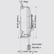 SPAL 3013 5.2" paddle blade pusher 313cfm