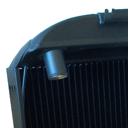 flathead - angled header with relief for fan
