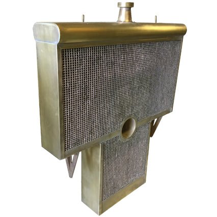 Flying Boat Radiators Restored and Fabricated – The Brassworks