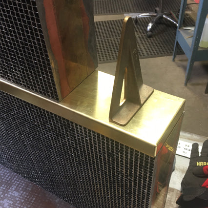 Flying Boat Radiators Restored and Fabricated – The Brassworks