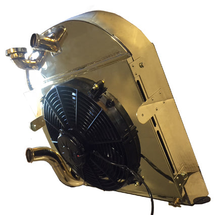 Track Nose Radiators Restored and Fabricated – The Brassworks