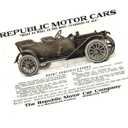 Republic Motor Car Radiators