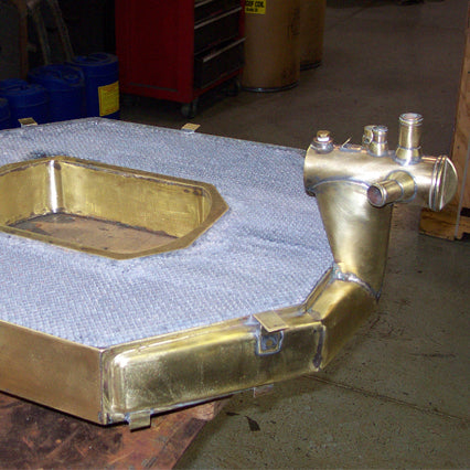 SPAD Airplane Radiators Restored and Fabricated – The Brassworks