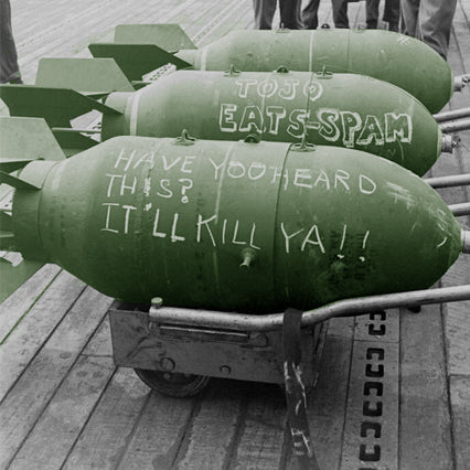WWII Bomb coolant recovery - overflow tank - by The Brassworks