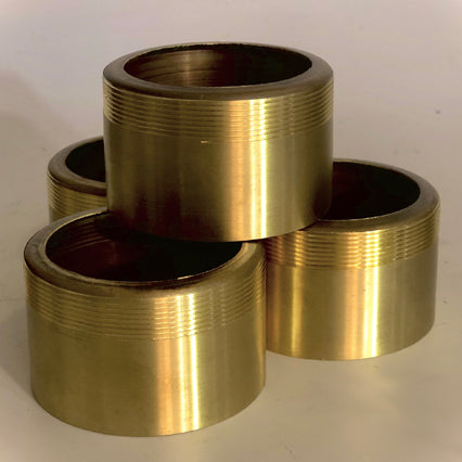 threaded brass neck for early Chevy (or other uses) – The Brassworks