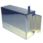 Frame mounted overflow tank 8 x 4 x 2