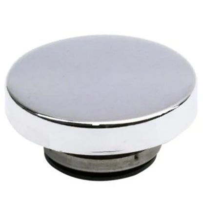 Radiator Cap - spun brass - chrome plated polished