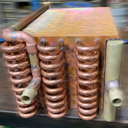 oil cooler testing, repair, restoration and custom fabrication