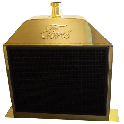 Polished Brass T Bucket Radiators - made to order - made in the USA ...