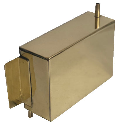 Frame Mounted overflow tank with site glass by Brassworks – The Brassworks