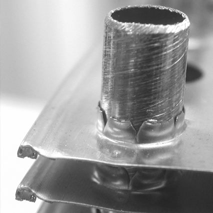 round tube and fin radiator cores