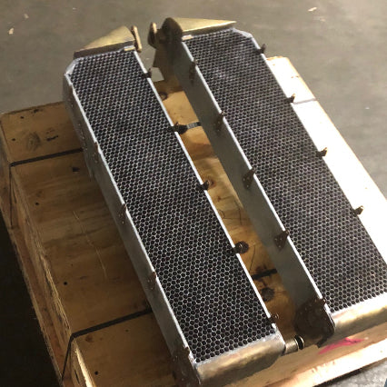 S.E.5a Airplane Radiators Restored and Fabricated – The Brassworks