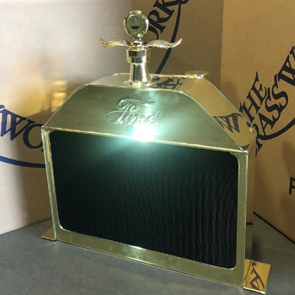 Polished Brass T Bucket Radiators - made to order - made in the USA ...