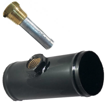 Inline Zinc anode